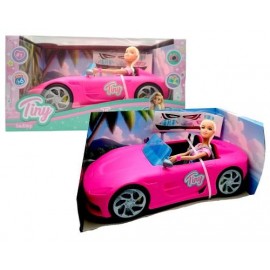 MUÑECA TINY Y SU AUTO DEPORTIVO 55870