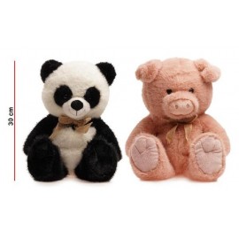 CHANCHO Y PANDA SUAVES 30CM 8249
