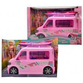 MUÑECA TINY C/SU CAMIONETA VIAJERA 55871