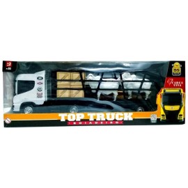 CAMION TRUCK CON ANIMALES EN CAJA BS0312
