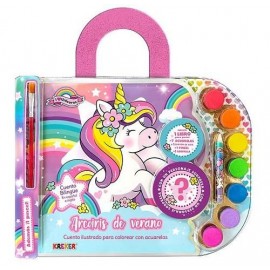 ARCOIRIS DE VERANO-LIBRO ACUARELAS 5083