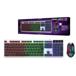 TECLADO+ MOUSE GAMER RETROILUMINADO NOGA