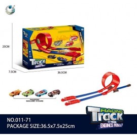 PISTA CON 1 LOOPS + 2 AUTOS BL9455