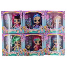 Muñeca c/luz/sonido/mascota/acces BL9466