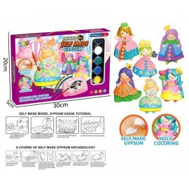 SET DE FIGURAS P/ PINTAR PRINCESA BL9489