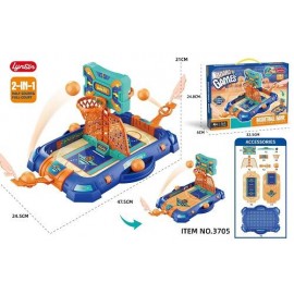 JUEGO DE MESA BASKET 2 EN 1 BL9504