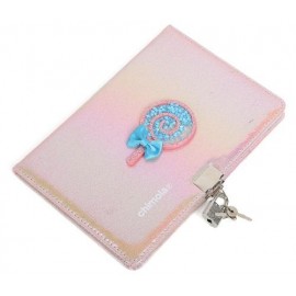 LIBRETA PU SHINY LOLLIPOP BT273