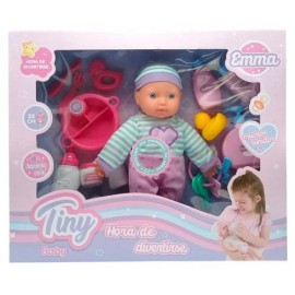 BEBOTE TINY CON 12 ACC/SONIDO 32CM 53732