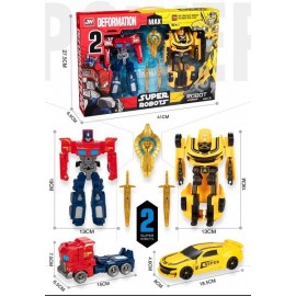 SUPER ROBOTS TRANSFORMABLES X2 BL9515