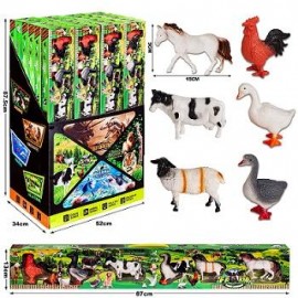 CONJUNTO ANIMALES DE GRANJ E/CAJA BL9520