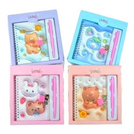 DIARIO INTIMO CAND Y LAPICE 18X20 64988A