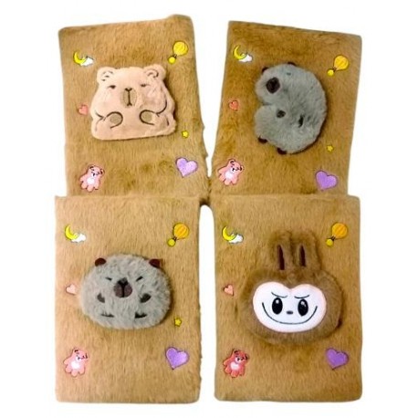 CUADERNO PLUSH FIGUARAS NS410357