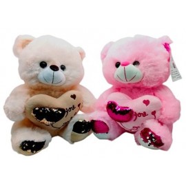 PELUCHE 30CM POLYESTER OSO C. NS401464Z1