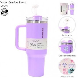 VASO TERMICO SKORA CON BOM.VIOLETA 37124