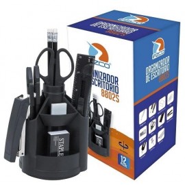 ORGANIZADOR DE ESCRITORIO 12 PZAS 8802S