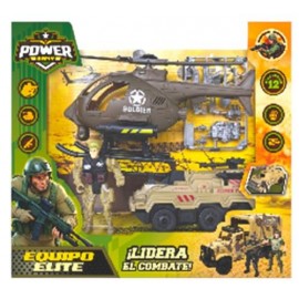 SET SUPER SOLDADOS 28*25*11 CM 55067