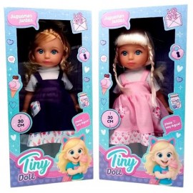 BEBOTE TINY C/PELO CUERPO DUR 30CM 55802