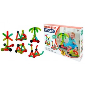 JUEGO MAGNET P/BEBE 38 PZAS E/CAJA 0052