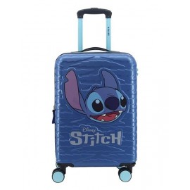 VALIJA 20" ABS+UV AZUL STITCH 73.33005A2