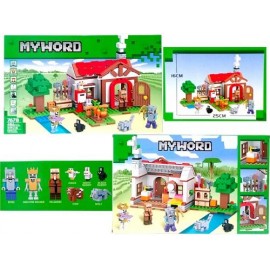 JUEGO ENCASTRE BOSQUE 486 PZAS SD23230Z1