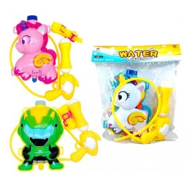 PISTOLA AGUA C/MOCHILA 3 MODELOS B001