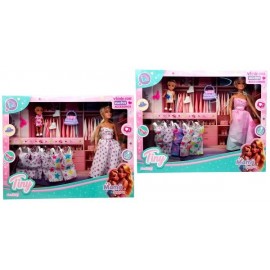 MUÑECA TINY FASHION C/ACCESORIOS 53400