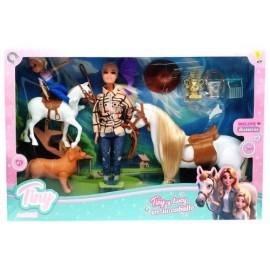 MUÑECA TINY Y SUS CABALLOS C/ACCES 55862