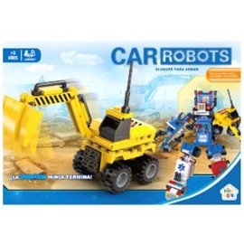 EXCAVADORA ROBOT BLOQUES 86PCS 56794