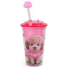 VASO ACRILICO SPARK POODLE 450ML BZ111