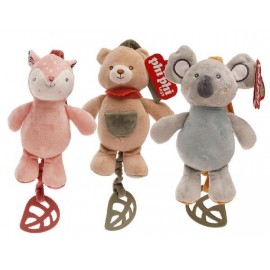 CUNERO MUSICAL ANIMALITOS 22CM 6305