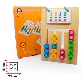 ROMPECABEZAS 4 COLORES DOBLE LADO M474