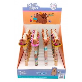 BOLIGRAFO ROLLER GEL BORRABLE CAPI