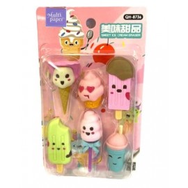 GOMA DE BORRAR ICE CREAM QH-8736