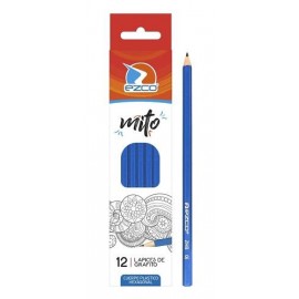 LAPIZ NEGRO MITO 2HB X12 172001