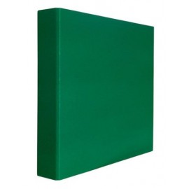 CARPETA DE PVC A4 2X40 REDONDO VERDE 302