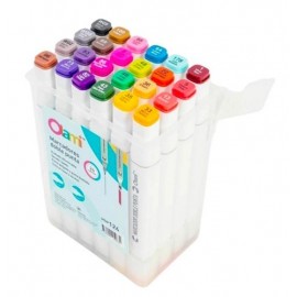 MARCADORES DOBLE PUNTA P/DISE X24 MDP124