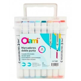 MARCADORES DOBLE PUNTA P/DISE X48 MDP148