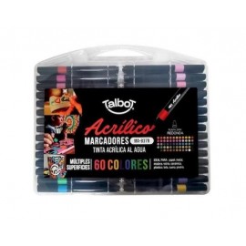 MARCADOR TALBOT ACRILICO VALIJA 60U 8126