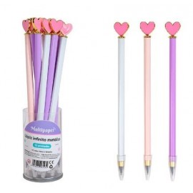 LAPÍZ INFINITO METALICO CUORE 26-123