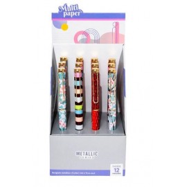 BOLIGRAFO METALICO 1MM MG PATTERN 26-115