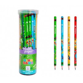 LAPIZ DE GRAFITO HB DINO WORD DQ-05