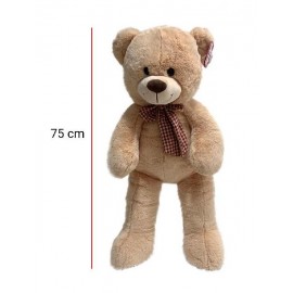 OSO BEIGE CON MOÑO 75 CM 1435