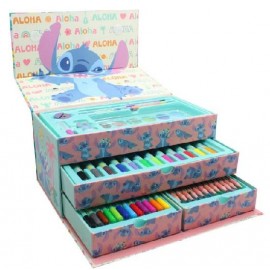 SET DE ARTE STITCH 54PCS LT145