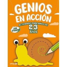 GENIOS EN ACCION-ACTIVID 2 A 3 AÑOS 2465