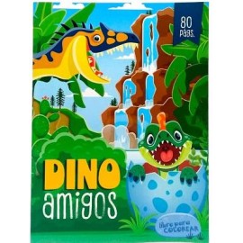 LB-DINOSAURIOS COLOREAR-D. AMIGOS 9042LB