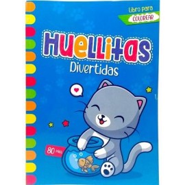 LB-MASCOTAS COLOREAR-MP HUELLITAS 9051LB
