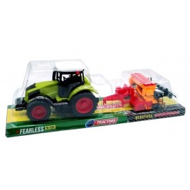 TRACTOR CON RASTRILLO C067-1082