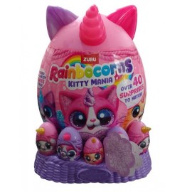 RAINBOCORN-HUEVO SORPRESA 30CM KITTY6082