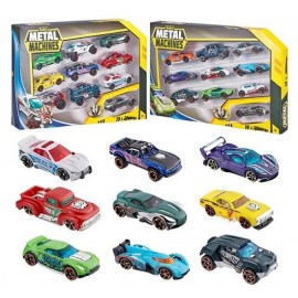 METAL MACHINES DIE CAST M. PACK X10 6750