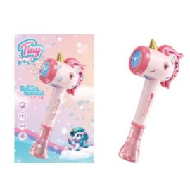 BURBUJERO UNICORNIO TINY ROS C/LUZ 56531